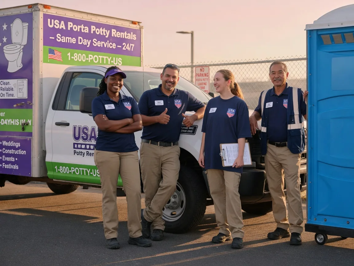 Porta Potty Rental company in Iowa